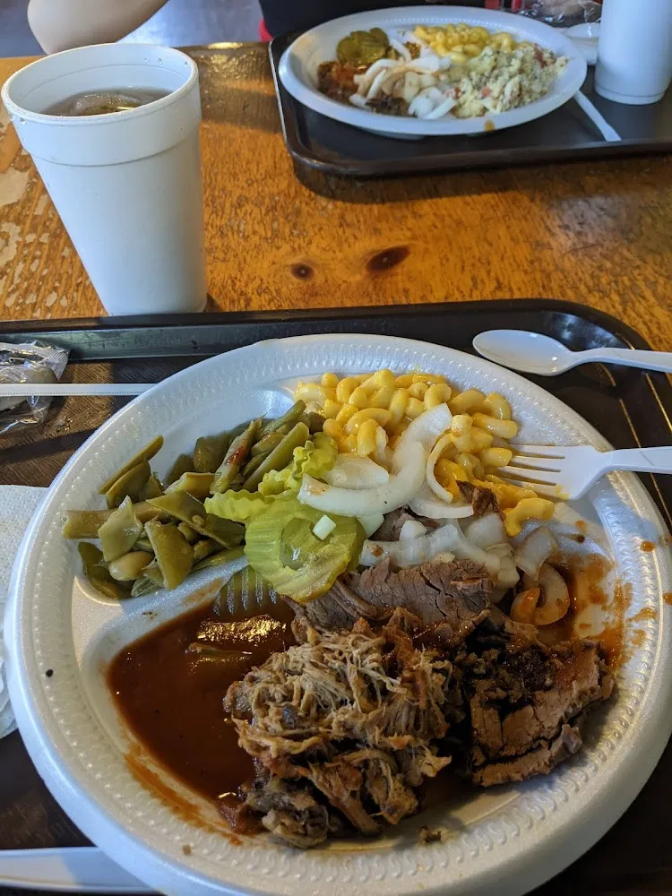 Brisket and Pulled Pork